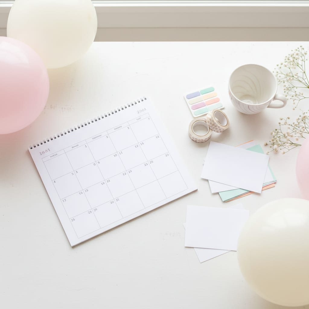 Baby Shower Timeline: When to Plan What (8 Weeks Out)