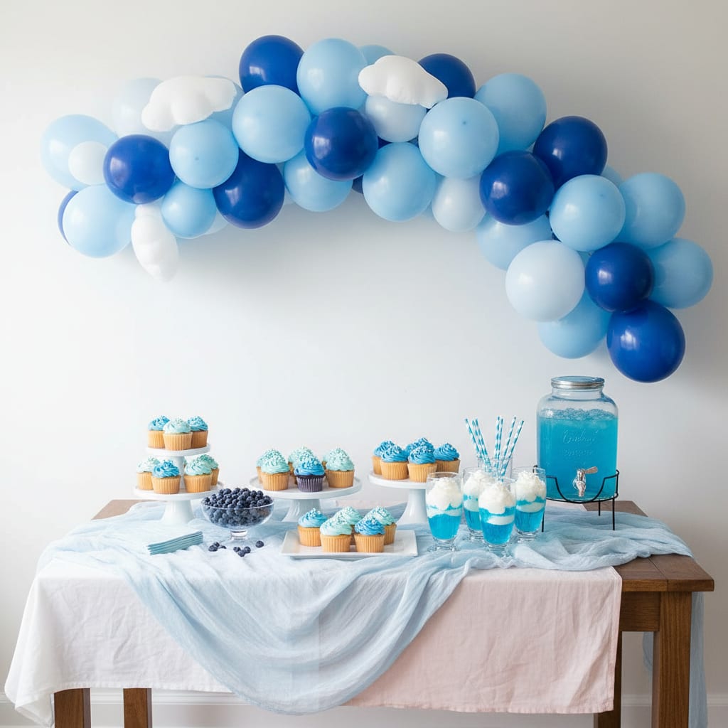 Blue Color Party Ideas for the Cutest Monochrome Bash