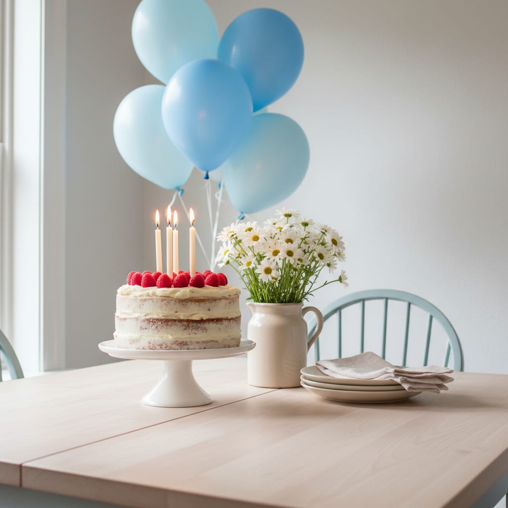 How to Celebrate a Birthday at Home (No Theme Required)