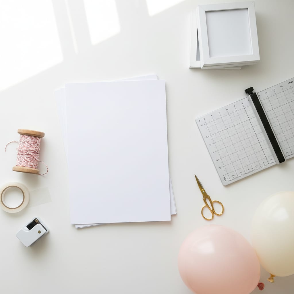 How to Print Party Printables at Home: Paper and Sizes