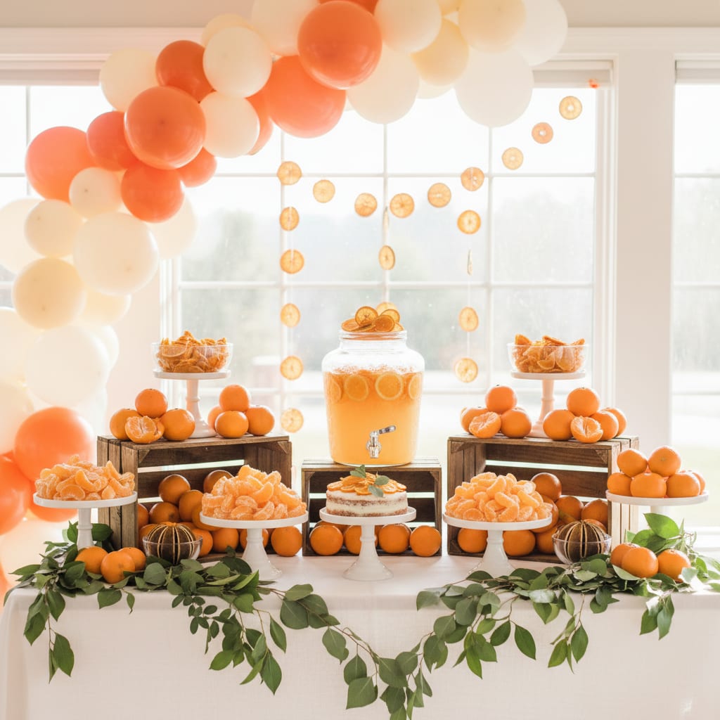 Little Cutie Baby Shower Ideas: A Citrus-Sweet Theme
