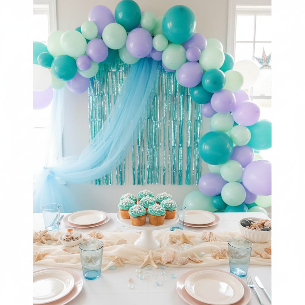 Mermaid Party Ideas: Under-the-Sea Decor, Treats & Games