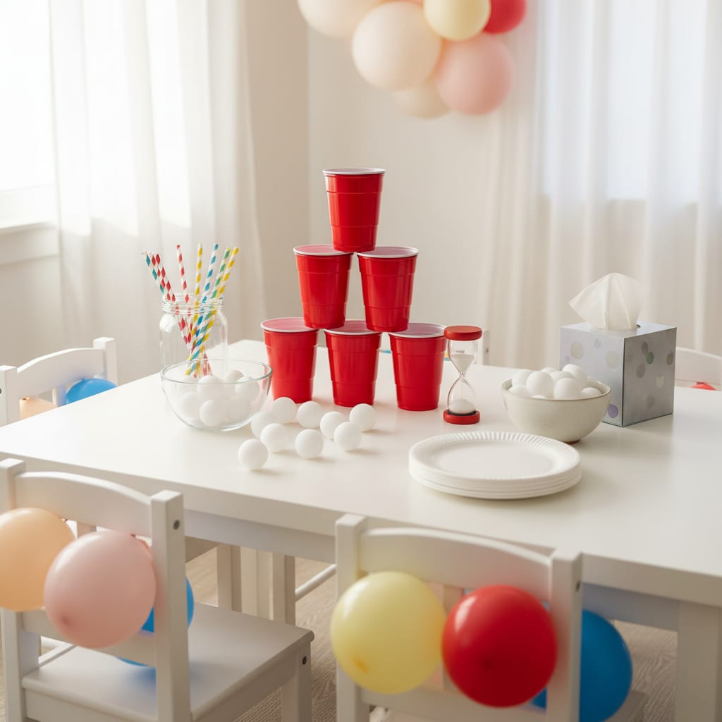 Minute to Win It Games for Kids: 25 Easy Setups
