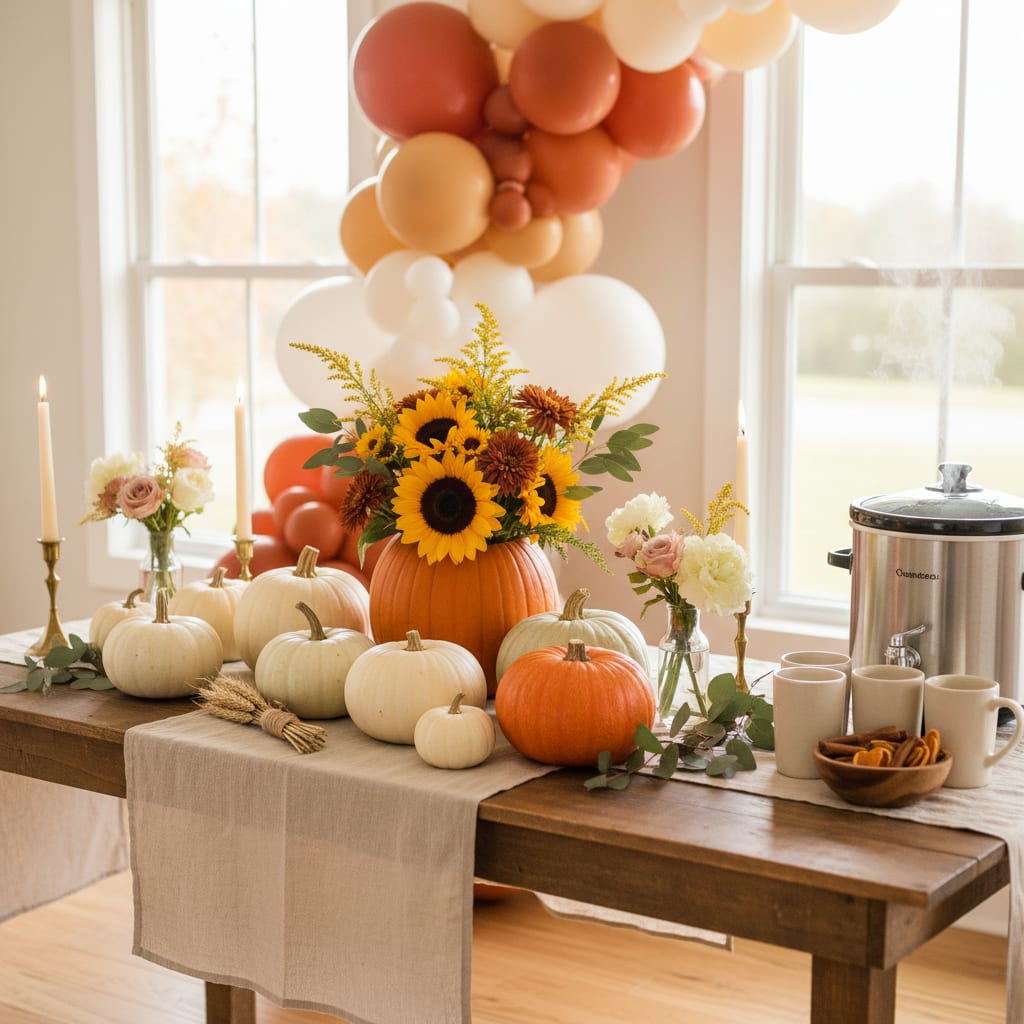 Little Pumpkin Baby Shower Ideas for Fall