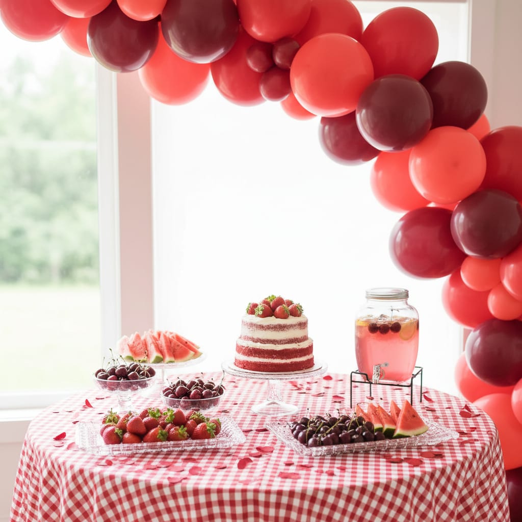 Red Color Party Ideas: Bold, Bright and Easy