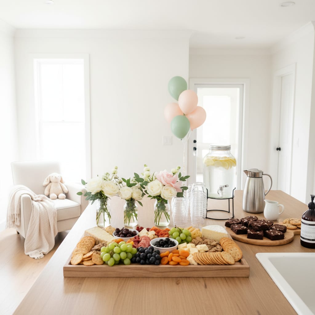 Sip and See Party Ideas: Meet the Baby, Keep It Easy