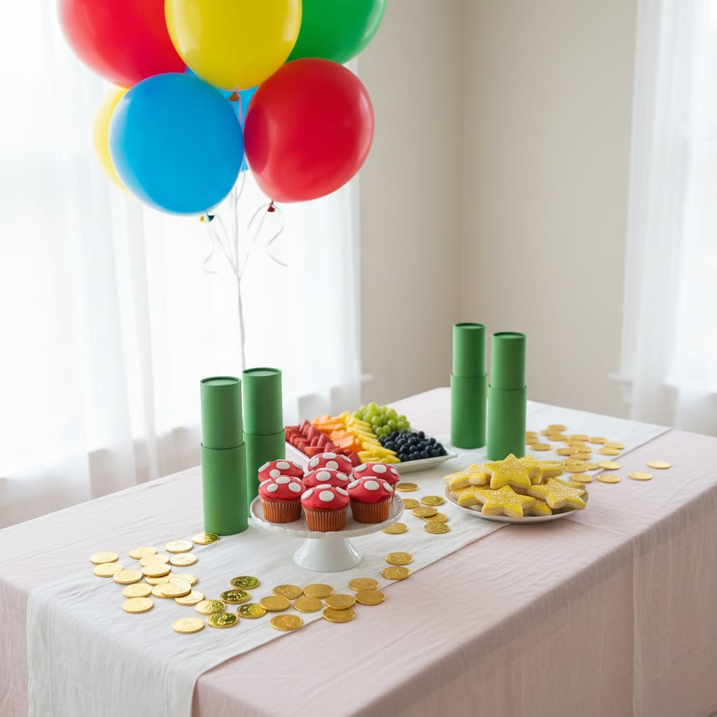 Super Mario Birthday Party Ideas Kids Will Love